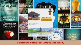 Read  Balinese Temples Discover Asia Ebook Free