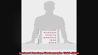 Richard Avedon Photographs 19462004