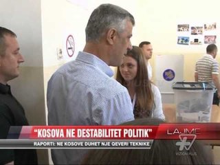 "Kosova në destabilitet politik" - News, Lajme - Vizion Plus