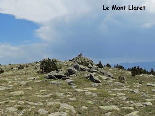 LE LAC D'AUDE ET LE MONT LLARET depuis le Pla del Mir (Les Angles)