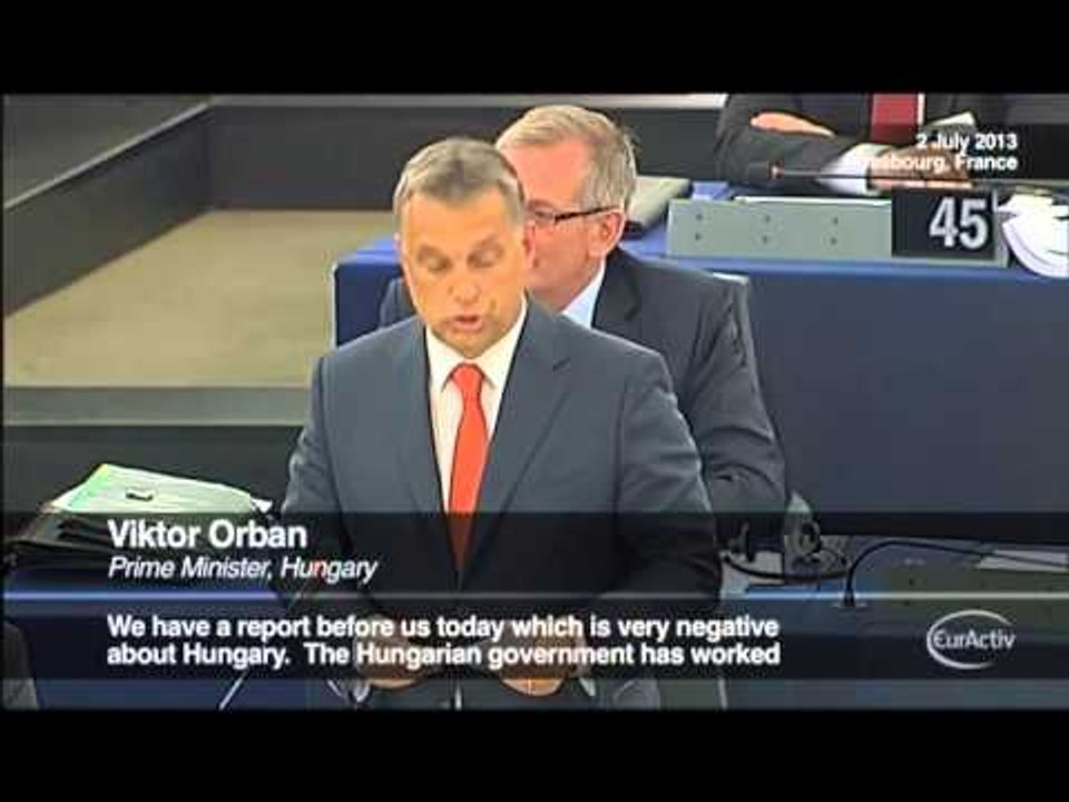 KRYEMINISTRI HUNGAREZ VICTOR ORBAN SHPREHET KUNDER KANDIDATURES SE JUNKER NE KE LAJM