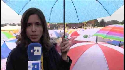 Informe a cámara: Multitudinaria misa del papa Francisco en Nairobi