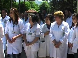 TRE RECEPSIONE TE SPITALI "USAID" FINANCON INVESTIMIN E RENDESISHEM NE SPITALIN E KORÇES LAJM