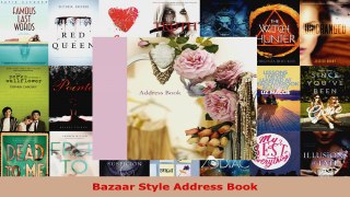 Read  Bazaar Style Address Book EBooks Online