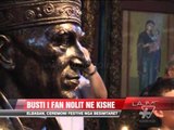 Busti i Fan Nolit në Kishën e Elbasanit - News, Lajme - Vizion Plus