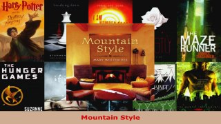 Read  Mountain Style EBooks Online