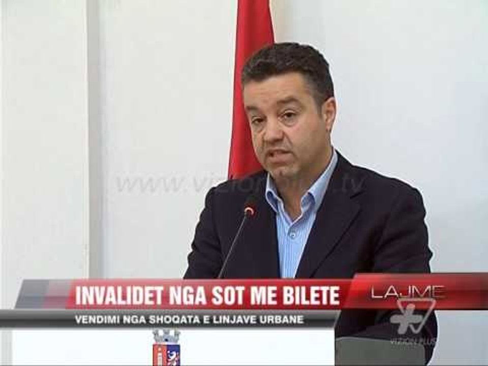 Invalidet nga sot me biletë - News, Lajme - Vizion Plus