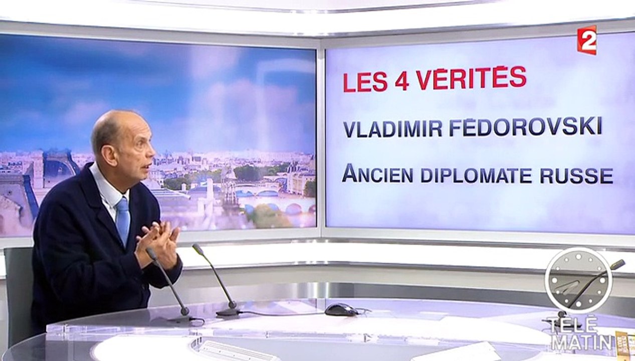 4 Vérités : "Il faut s'unir contre Daech comme le monde s'est allié contre Hitler", lance Vladimir Fédorovski