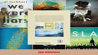 Read  zen interiors Ebook Free