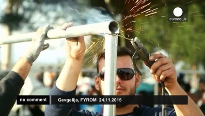 Pro-German chants amid migrants' protest on FYR Macedonia-Greek border