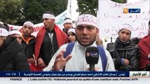 تونس:  أساتذة من القصرين في مسيرة سلمية تضامنا مع عائلات ضحايا الإعتداء الإرهابي