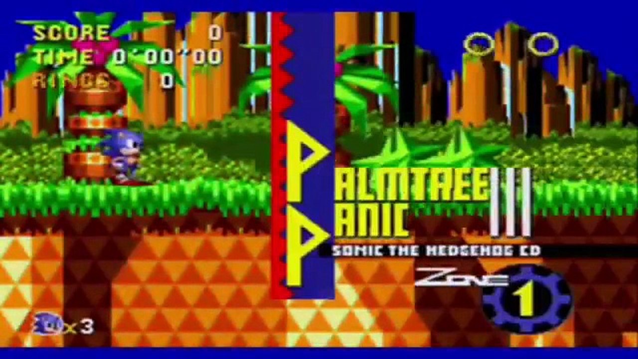 ¿Que tiene que ver Sonic CD con Art Attack?