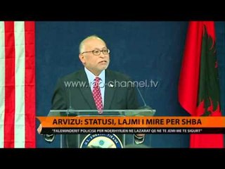 Arvizu: Statusi, lajm i mirë për SHBA - Top Channel Albania - News - Lajme