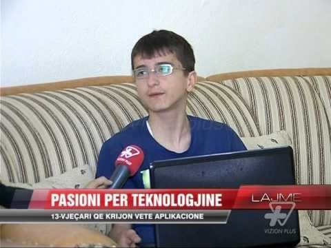 13-vjeçari që krijon vetë aplikacione - News, Lajme - Vizion Plus