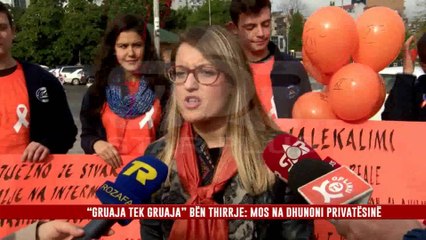 “GRUAJA TEK GRUAJA” BËN THIRRJE: MOS NA DHUNONI PRIVATËSINË