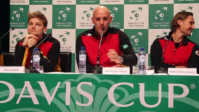 Coupe Davis 2015 - Johan Van Herck : Goffin et Bemelmans ? Il fallait faire un choix, je l'ai fait