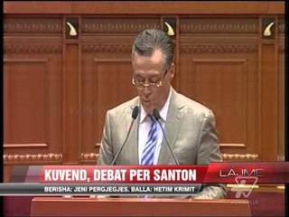 Kuvend, debat për vrasjen e Santos - News, Lajme - Vizion Plus