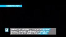 Jennifer Lawrence, Liam Hemsworth Finally Dating?