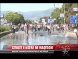 Vijon protesta në Maqedoni - News, Lajme - Vizion Plus