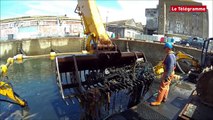 Lorient. Nettoyage du port de pêche : 296 engins explosifs mis au jour