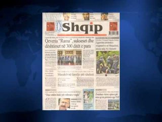 SHTYPI I DITES TITUJT KRYESORE TE FAQEVE TE PARA TE GAZETAVE SHQIPTARE E HENE 7 KORRIK 2014