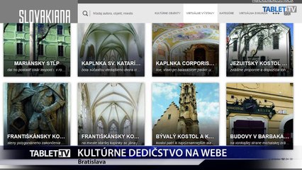 KULTÚRNE DEDIČSTVO NA WEBE