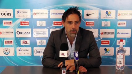 Conférence d' avant match Nimes : Marco Simone