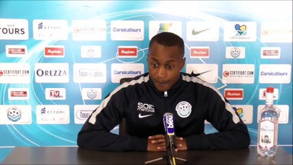 Conférence d' avant match Nimes : Tandia