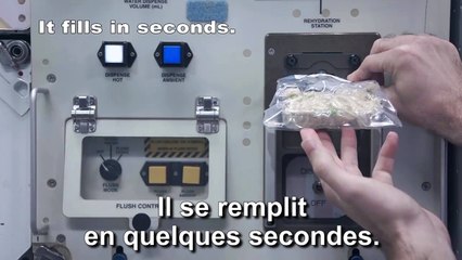 Cuisiner pour Thanksgiving... dans l'espace