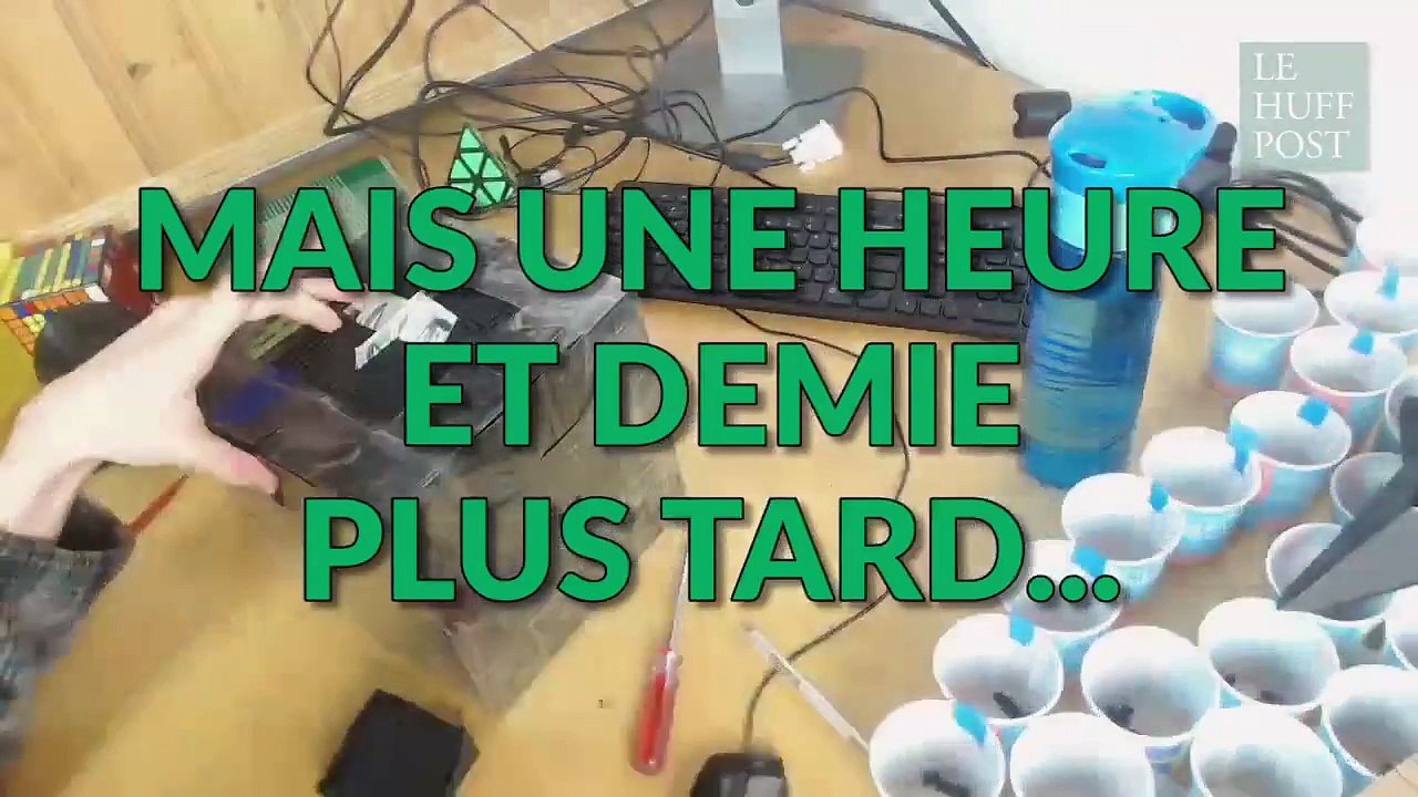 Il casse son Rubik's Cube et ruine 7 mois de travail