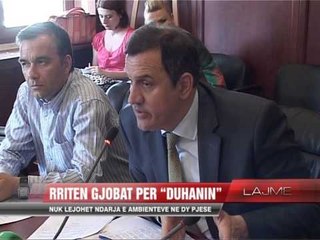 Rriten gjobat për "duhanin" - News, Lajme - Vizion Plus