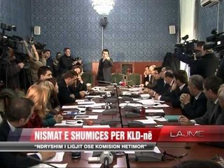 Nismat e shumicës për KLD-në - News, Lajme - Vizion Plus
