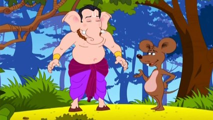 God Ganesha - Part 4_5 - Mythology Story For Kids - English [HD]