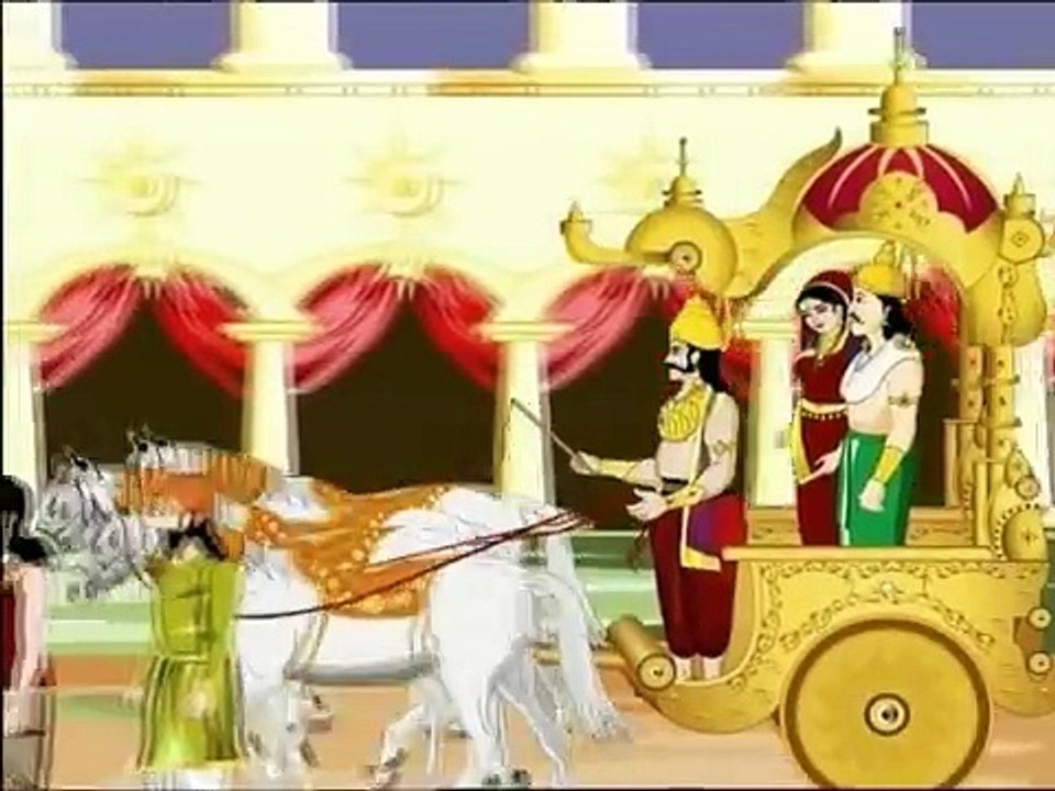 Granny's Tales - The Birth & Childhood of Lord Krishna - Animated Stories in English