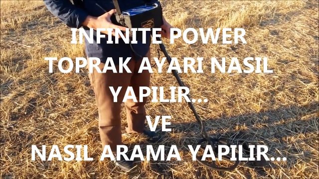 INFINITE POWER ARAZİ TEST (ALTINAY DEDEKTÖR) TEL: 02164988685