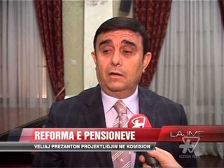 Reforma e pensioneve. Veliaj prezanton projektligjin  - News, Lajme - Vizion Plus