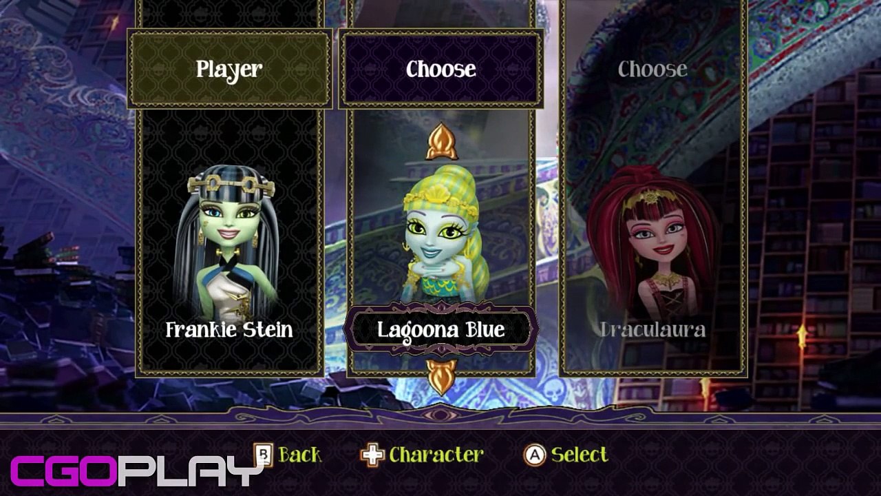 ♥ Monster High 13 Wishes - Walkthrough PART 7 The Maze (Official Video Game)