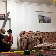 Two-Year-Old Does Backflip