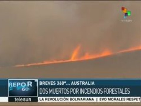 Australia: incendios forestales destruyen 100 mil hectáreas