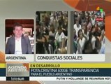 Argentina: cuestionan injerencia de Macri en asuntos de Venezuela