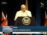 Papa Francisco llega a Kenia con un mensaje de reconciliación