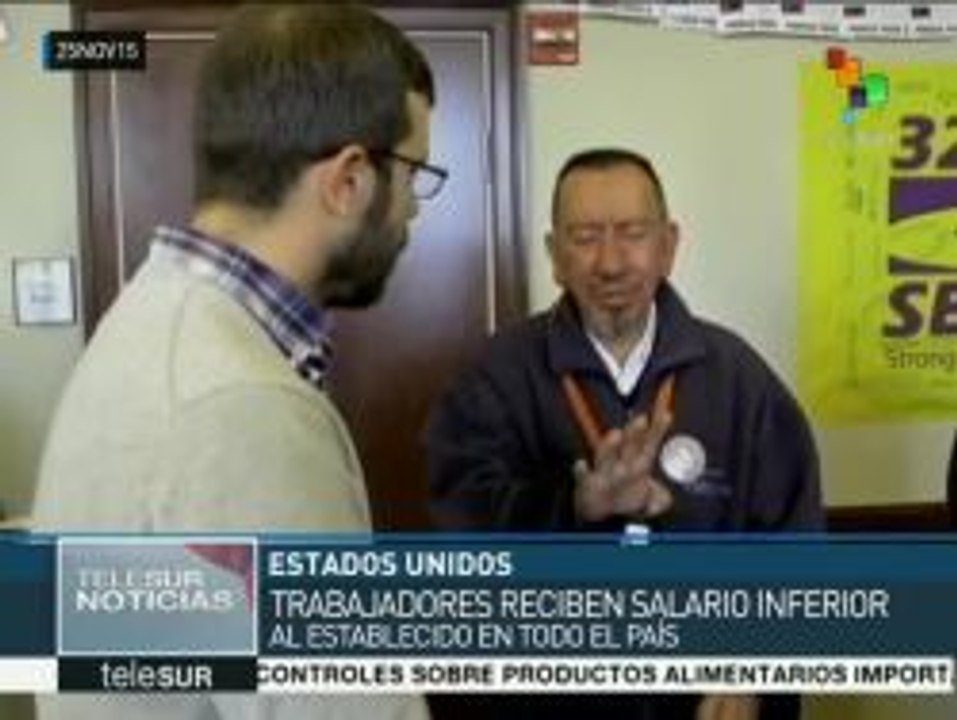 EE.UU.: trabajadores aeroportuarios exigen aumento salarial