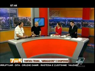 7pa5 - Fanfara Tirana Ambasadore e Shqiperise - 15 Korrik 2014 - Show - Vizion Plus