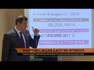 Shqiptarët i blejnë ilaçet më shtrenjtë - Top Channel Albania - News - Lajme