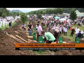 Holanda, fajtore për Srebrenicën - Top Channel Albania - News - Lajme