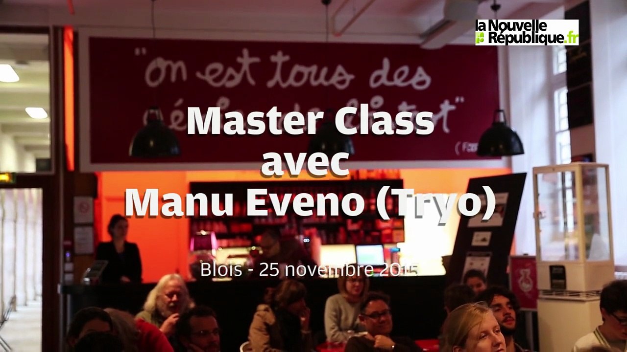 VIDEO (41) Manu Eveno (Tryo) en Master Class à Blois