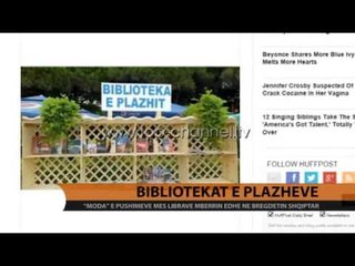 Bibliotekat e plazheve - Top Channel Albania - News - Lajme
