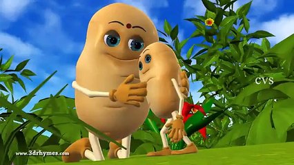 Aloo kachaloo Hindi poem - 3D Animation Hindi Nursery rhymes for children Aalu kachalu beta