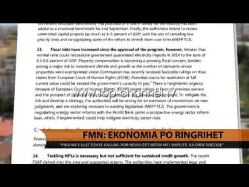 FMN: Ekonomia po ringrihet - Top Channel Albania - News - Lajme