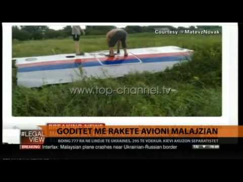 Ukrainë, rrëzohet avioni me 295 persona - Top Channel Albania - News - Lajme